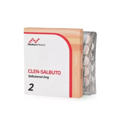 Clen-Salbuto 2mg 50 Tablets Nakon Medical USA